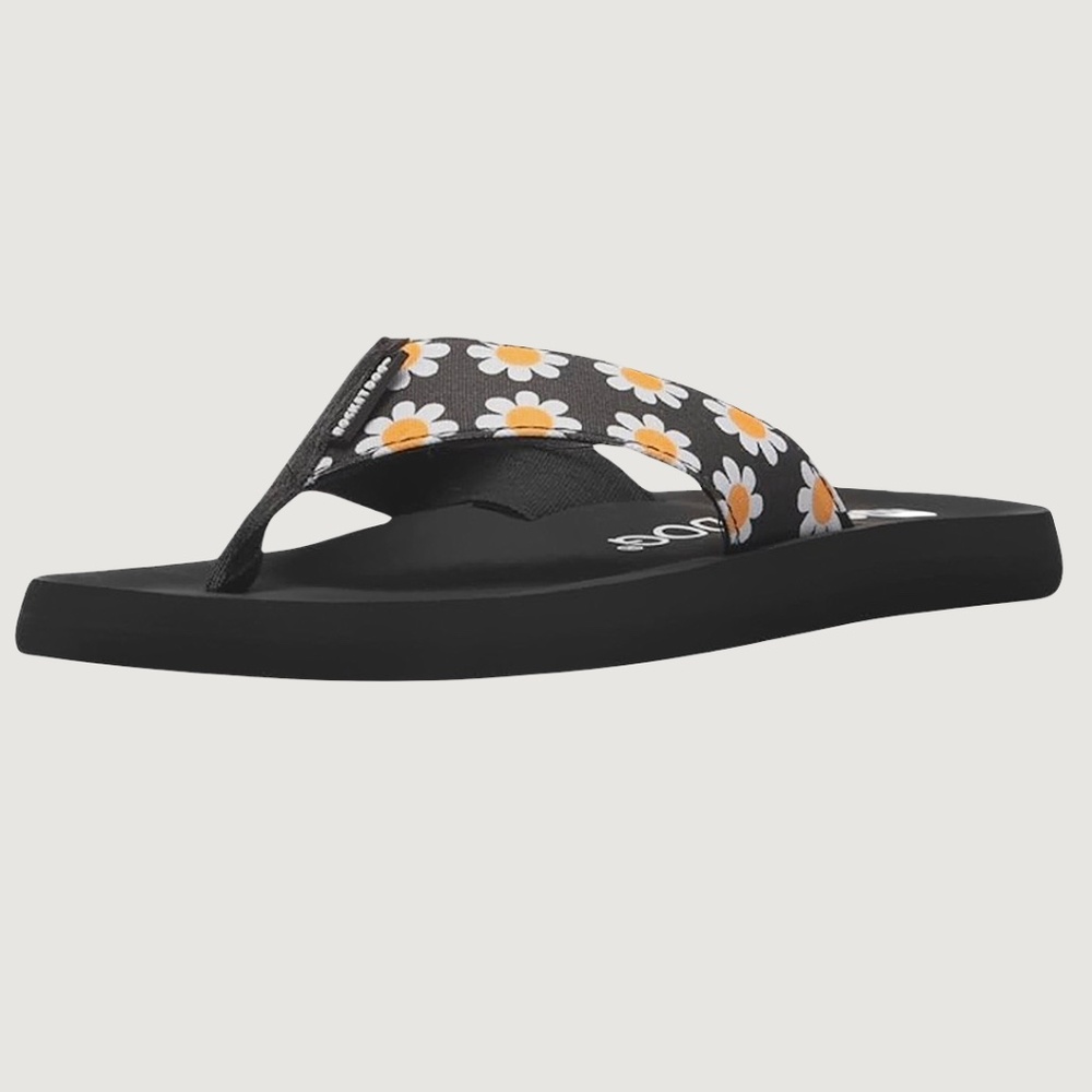 Rocket Dog Adios Daisy Field Cotton Sandals - NEW Womens Size 9 - #44705-XX1